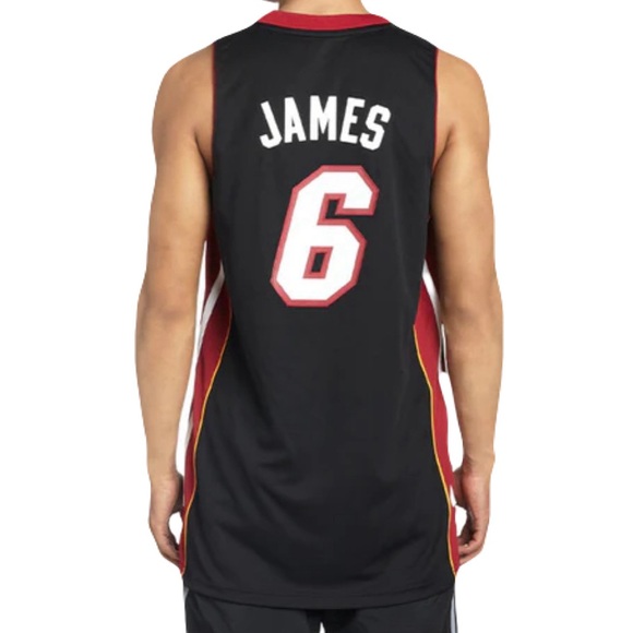 LeBron James Miami Heat No. 6 Basketball jersey - Picture 15 of 15